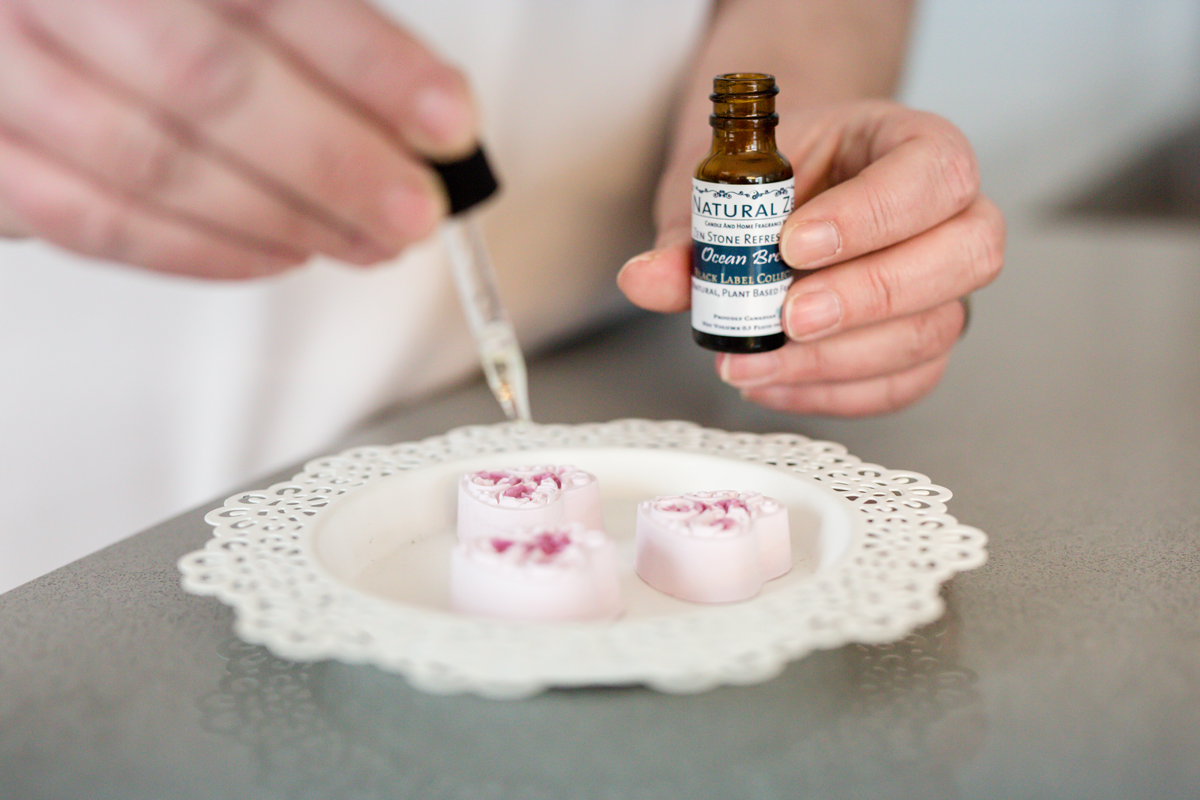 Ocean Breeze plant based fragrance oil and Zen Stone scent stones and Room Deodorizers - Passive diffusers for aromatherapy