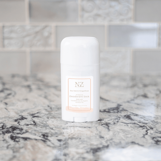 This natural deodorant has a fresh zip of salty sea breeze and coastal flora alluring blended with the uplifting and energy boosting notes of grapefruit. Our Ocean Breeze is well loved for its fresh invigorating notes, its mood enhancing benefits and it is a natural deodorizer. We have paired it with Grapefruit