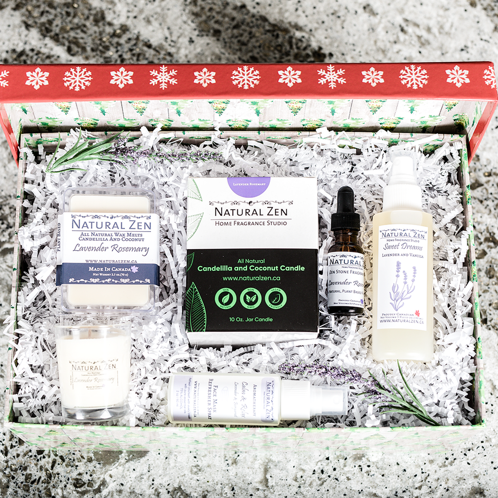 Give the gift of all natural products from Natural Zen Home Fragrance Studio
