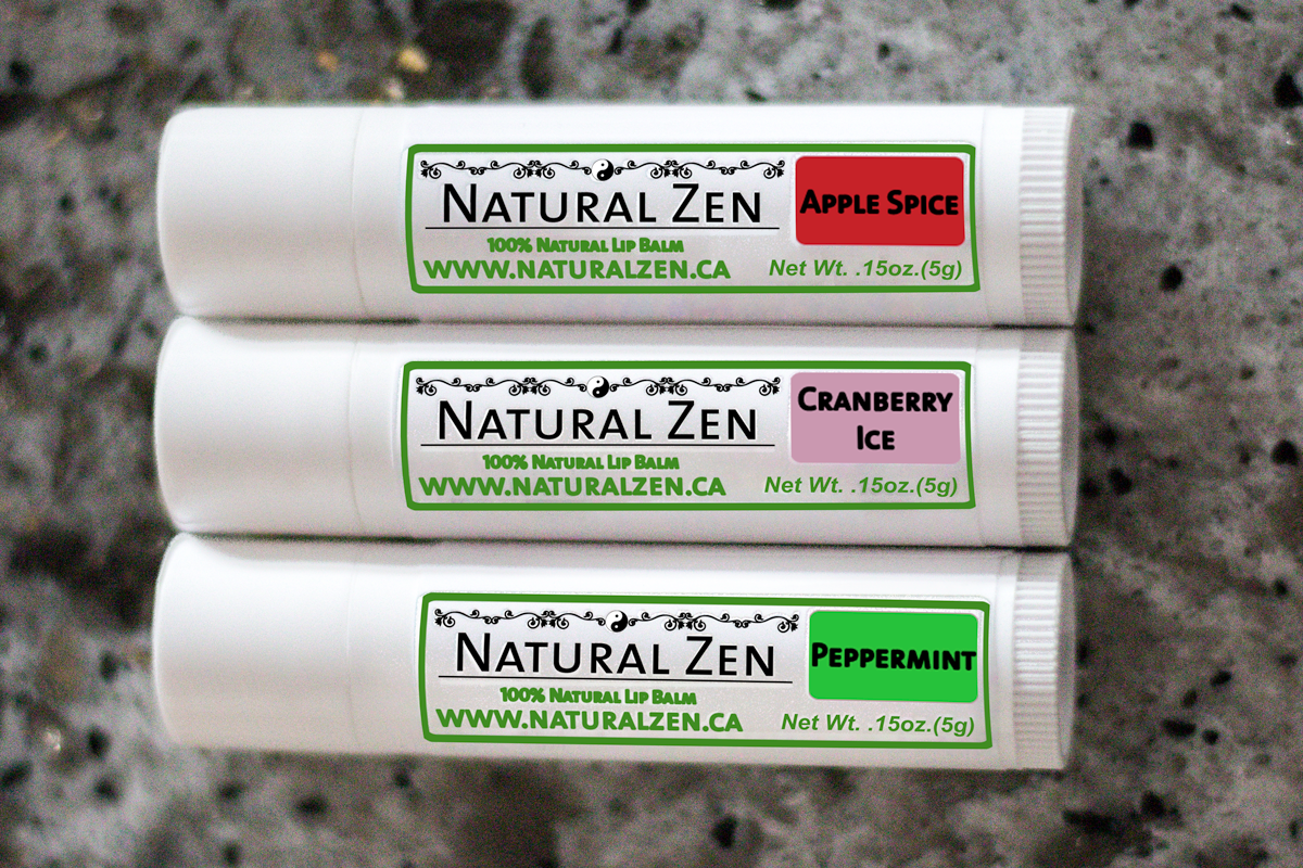All Natural Vegan Lip Balm - Natural Zen Home Fragrance Studio