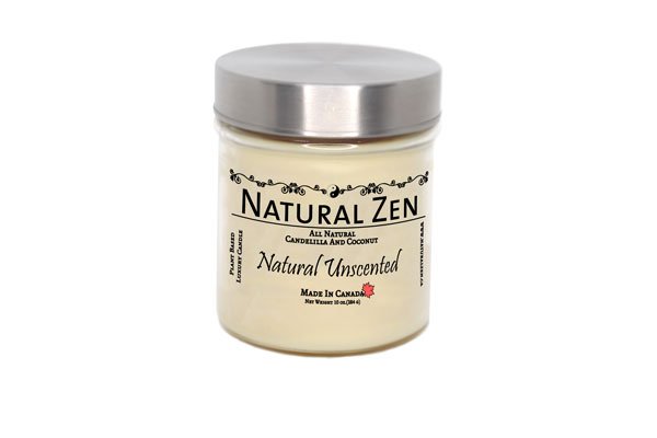 Natural Unscented 10 Oz. Jar Candle